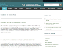 Tablet Screenshot of lindentree.org